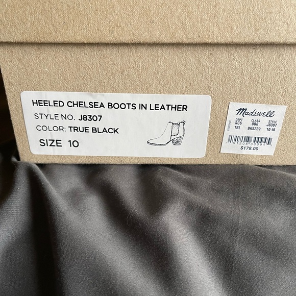 Brand new with box Madewell Chelsea, a boot size 10 - Picture 6 of 7